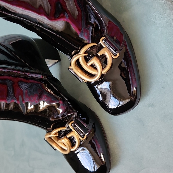 Gucci Vitello Vernice Patent leather boots. - Picture 5 of 12